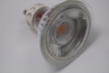 LED Spotlight 5W 350 Lumen mit Schutzglas warmweiss GU10 230V A+